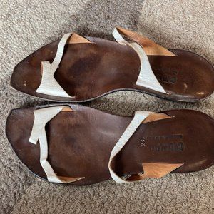 cydwoq sandals, off-white with shimmer (size 38.5)